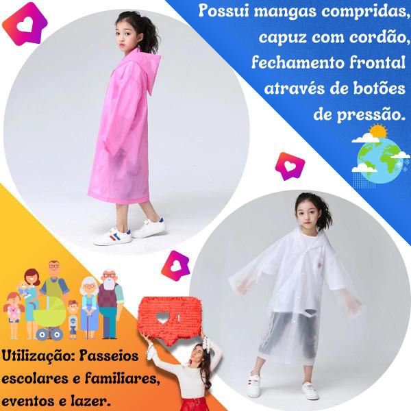 Imagem de Capa De Chuva Infantil Resistente Menino E Menina Qualidade