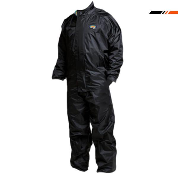 Imagem de Capa de Chuva Masculina California Racing Nylon Preta