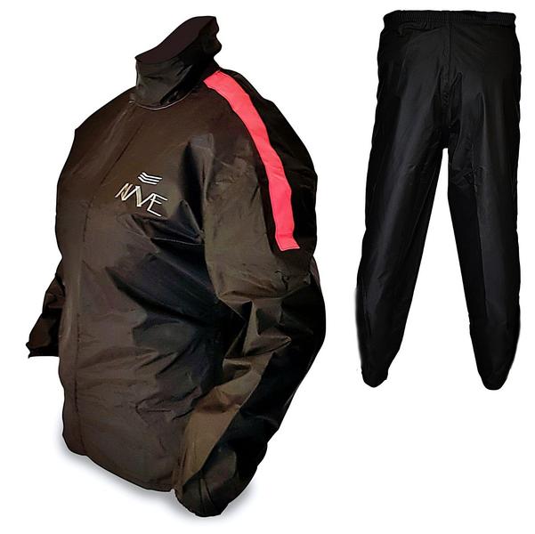 Capa de Chuva Motoqueiro Feminina Conjunto em Nylon emborrachado Nave - Nave Imagem de Capa de Chuva Motoqueiro Feminina Conjunto em Nylon emborrachado Nave