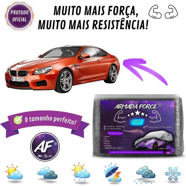 Imagem de Capa De Cobrir Carro BMW M6 Forrada Impermeável Armada Force