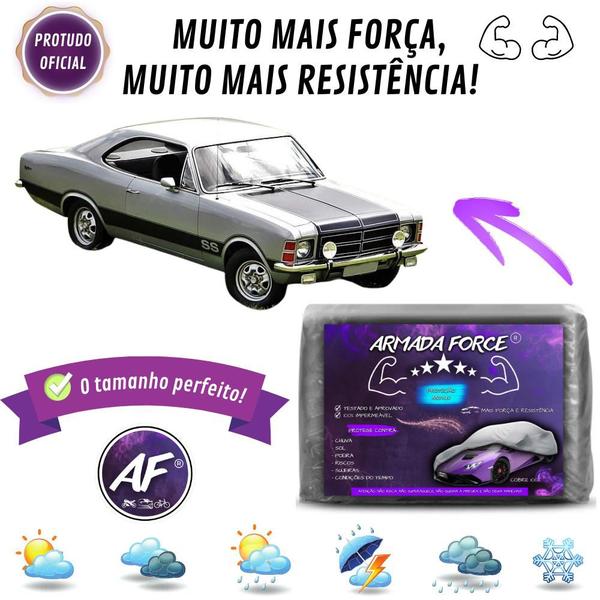 Imagem de Capa De Cobrir Carro Chevrolet Opala Sem Forro Impermeável Armada Force