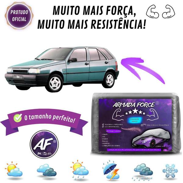 Imagem de Capa De Cobrir Carro Fiat Tipo Sem Forro Impermeável Armada Force