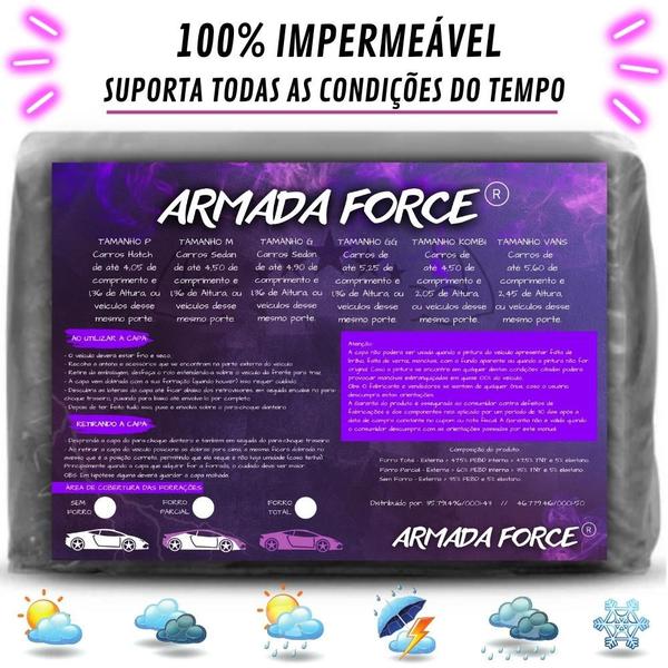 Imagem de Capa De Cobrir Carro P Sem Forro Armada Force Impermeável 100%