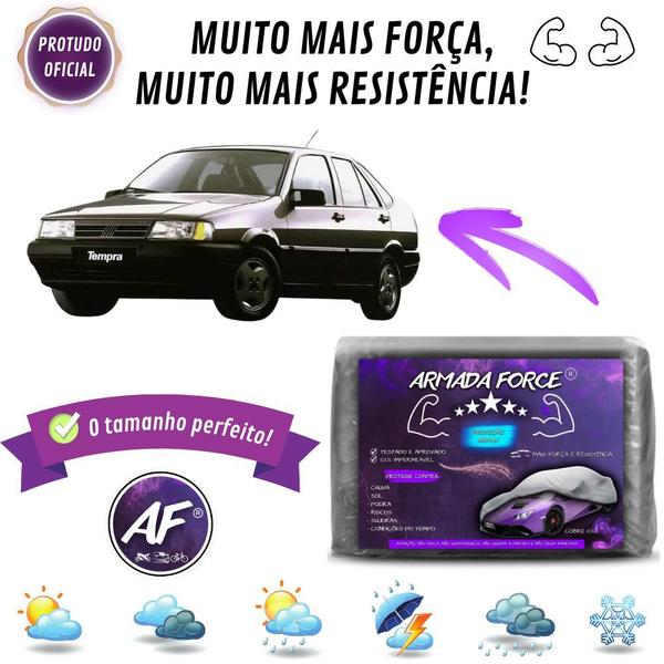 Imagem de Capa De Cobrir Carro Tempra Forrada Impermeável Armada Force