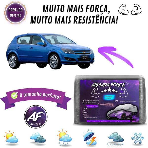 Imagem de Capa De Cobrir Carro Vectra Hatch GT Sem Forro Impermeável Armada Force