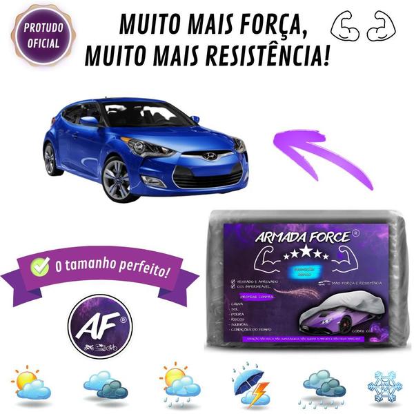 Imagem de Capa De Cobrir Carro Veloster Sem Forro Impermeável Armada Force