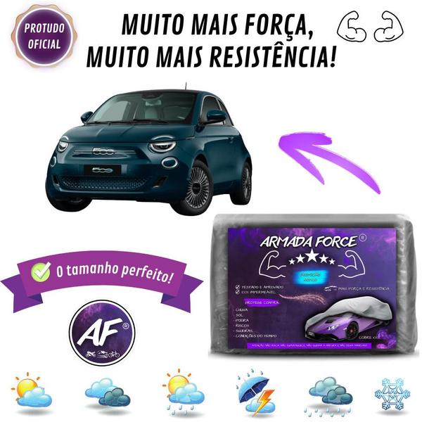 Imagem de Capa De Cobrir Fiat 500 Sem Forro Impermeável Armada Force