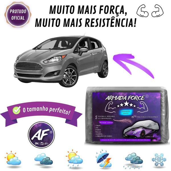 Imagem de Capa De Cobrir Ford Fiesta Se Hatch Forrada Impermeável Armada Force