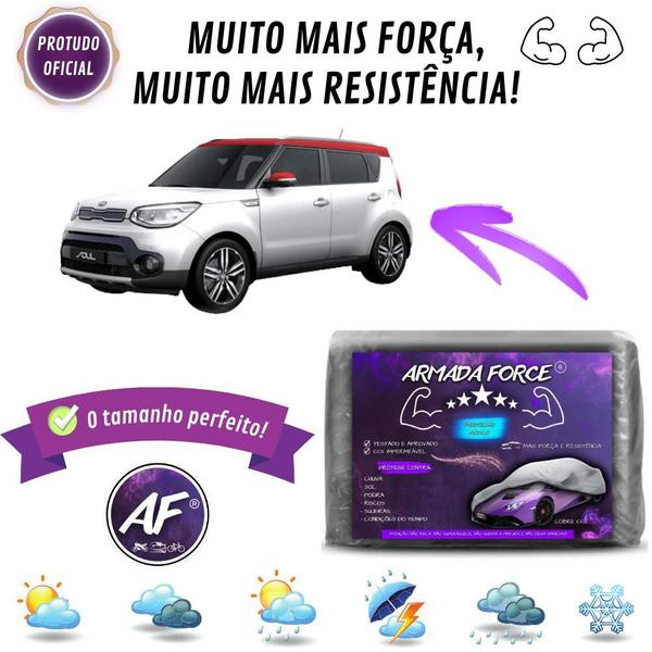 Imagem de Capa De Cobrir Kia Soul Sem Forro Impermeável Armada Force