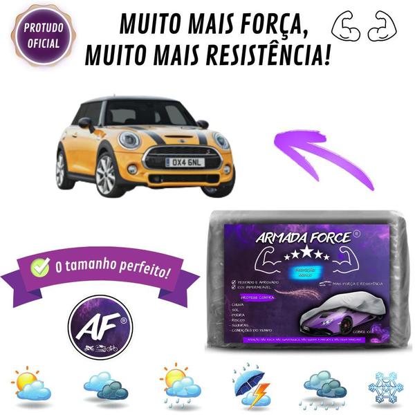 Imagem de Capa De Cobrir Mini Cooper Forrada Impermeável Armada Force