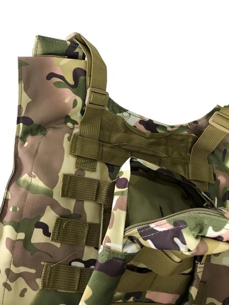 Imagem de Capa De Colete Tático Modular Militar Camuflado Equipamento Para Atividades Ao Ar Livre LR-0059