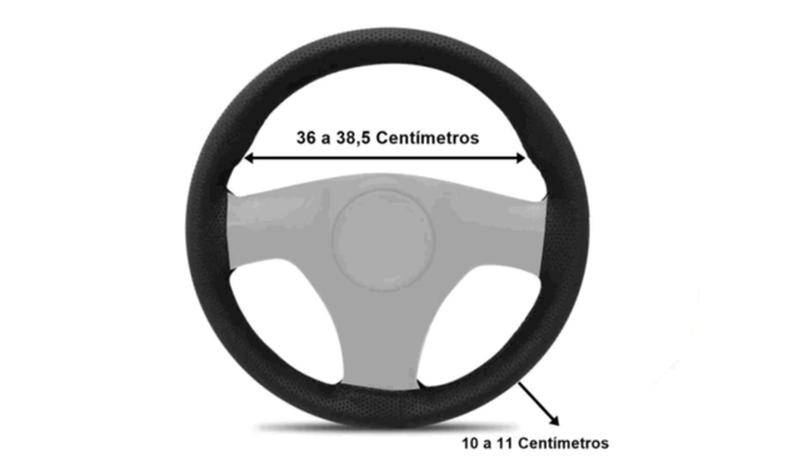 Imagem de Capa de Couro e Volante para Jeep Renegade com Chaveiro Incluído (2015-2023)