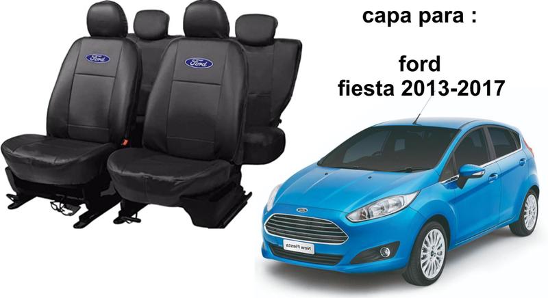 Imagem de Capa De Couro Para Os Bancos Do Ford Fiesta 2013-2014-2015 E 2016  Durabilidade Garantida .