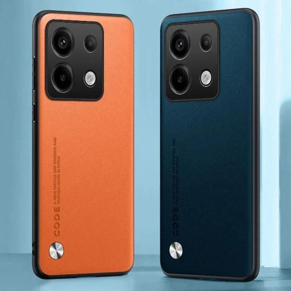 Imagem de Capa de Couro PU e Silicone para Redmi Note 13 Pro 5G e POCO X6