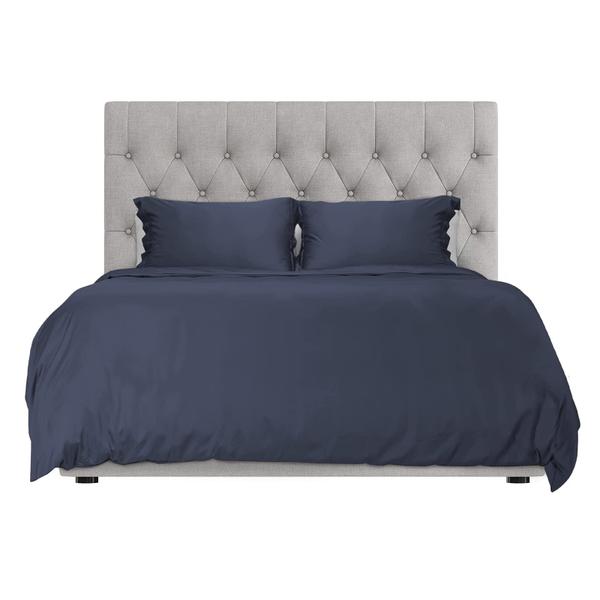 Imagem de Capa de edredom, conjunto de roupa de cama, Hotel Sheets Direct Navy Blue King