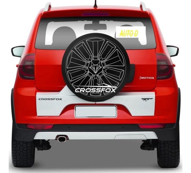 Capa De Estepe Crossfox Aro 15/16 Rapoza Outlines* / 2015 20 - P/ Crossfox Imagem de Capa De Estepe Crossfox Aro 15/16 Rapoza Outlines* / 2015 20