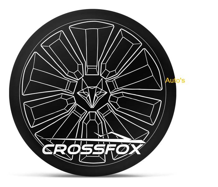 Capa De Estepe Crossfox Rapoza Outlines* Aro 15/16 Antifurto - P/ Crossfox Imagem de Capa De Estepe Crossfox Rapoza Outlines* Aro 15/16 Antifurto