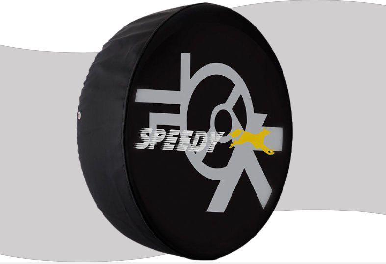 Imagem de Capa De Estepe Speedy C/ Cadeado Crossfox Ecosport Spin