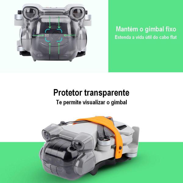 Imagem de Capa de Gimbal Sunnylife DJI Mini 3 - Proteção Transparente