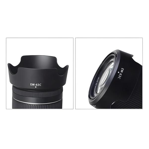 Imagem de Capa de Lente Reversível EW-63C 58mm para Canon EF-S 18-55mm - 700D, 100D, 750D