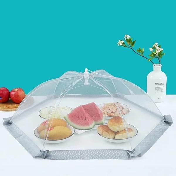 Imagem de Capa De Malha Dobrável Para Alimentos, Tenda Anti-mosca Contra Mosquitos, Mesa De Jantar,