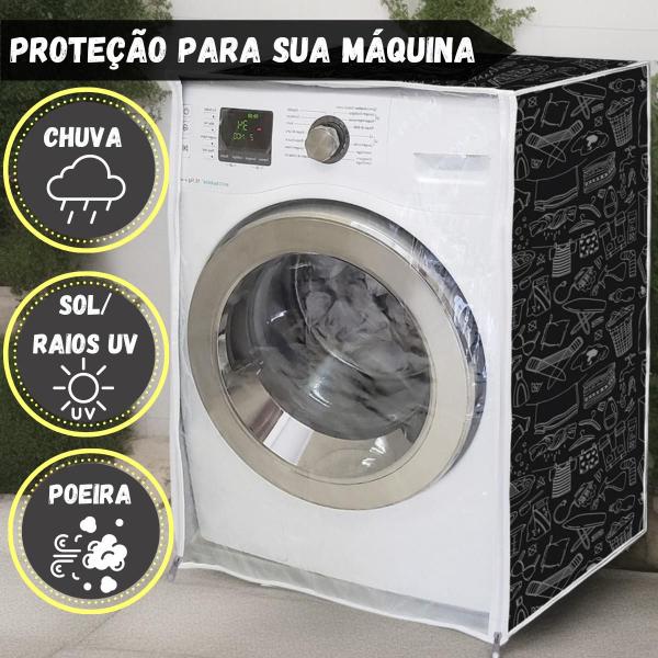 Imagem de Capa De Maquina Lava E Seca LG Samsung Electrolux Frontal