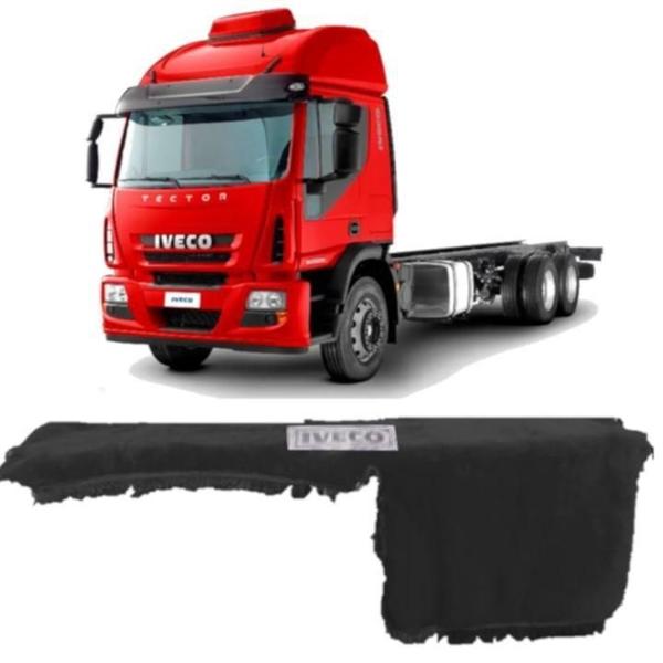 Imagem de Capa De Painel Chinil Com Logo Para Iveco Tector Cinza