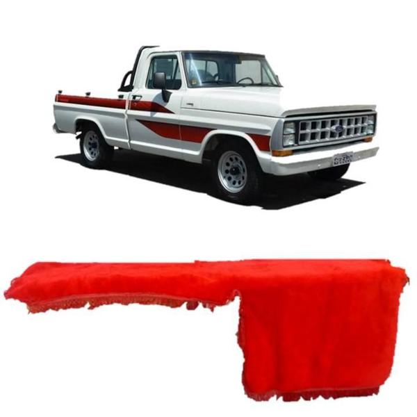 Imagem de Capa De Painel Chinil Sem Logo Para Ford F1000 Vermelho