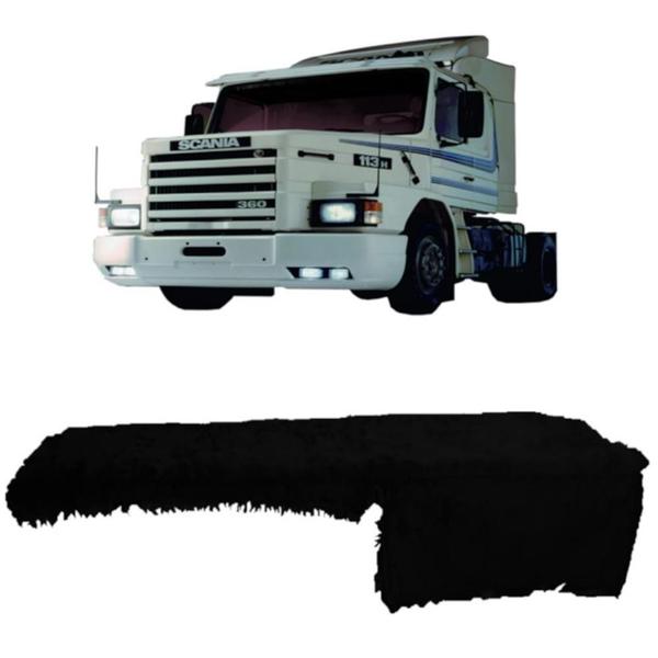 Imagem de Capa De Painel Chinil Sem Logo Para Scania 113 Preto