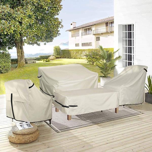 Imagem de Capa de poltrona Terrace Premium de duas seções 155x75x77cm PVC