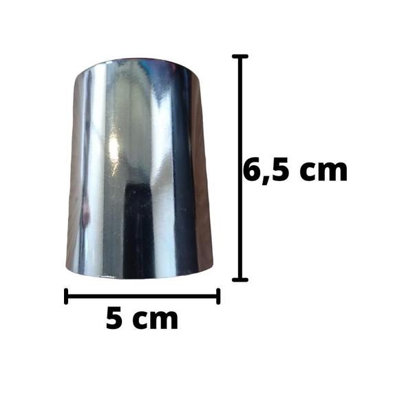 Capa De Porca Cromada Boliviana 32/33mm Caminhão E Carreta - FLASH TRUCK Imagem de Capa De Porca Cromada Boliviana 32/33mm Caminhão E Carreta