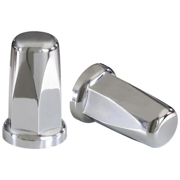 Capa de Porca Cromada Roda p/ Caminhão Modelo Belga 32 33 mm - PHP Imagem de Capa de Porca Cromada Roda p/ Caminhão Modelo Belga 32 33 mm