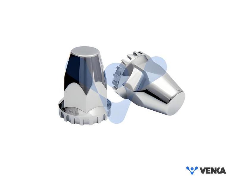 Capa de Porca Roda Chilena 32mm 33mm - Kit c/20 unidades - VENKA Imagem de Capa de Porca Roda Chilena 32mm 33mm - Kit c/20 unidades