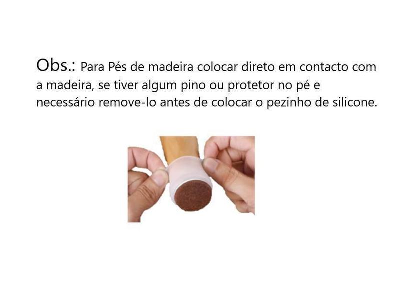 Imagem de Capa de Proteção de Silicone p/ Pé de Móveis - Geoprotector