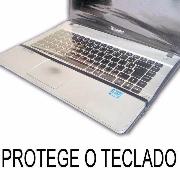 Imagem de Capa de proteção Impermeável para Notebook DELL 15'6 Transparente