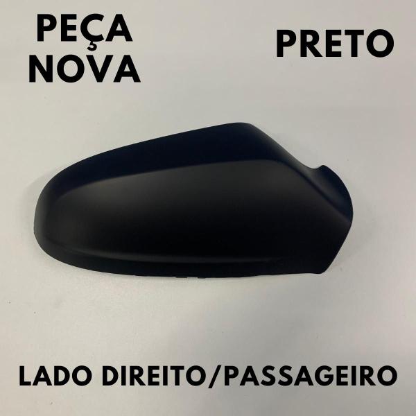 Imagem de Capa de Retrovisor Vectra 2006 a 2011 Preto Lado Direito