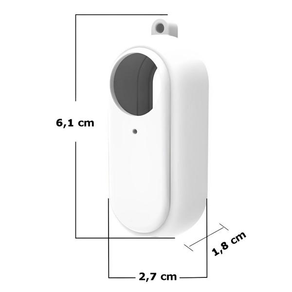 Imagem de Capa de Silicone Branco para Insta360 GO 2 - Telesin