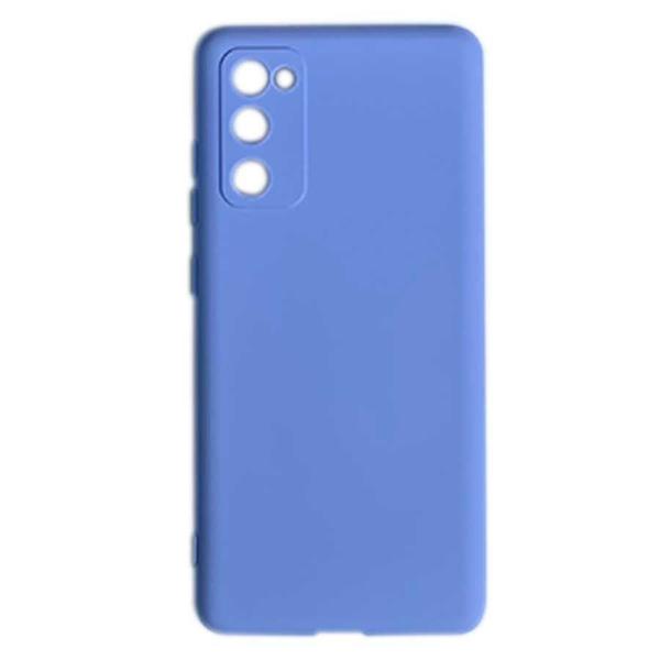 Imagem de Capa de Silicone Forro Inteiro Lilás Compatível Samsung Galaxy S20 Fe