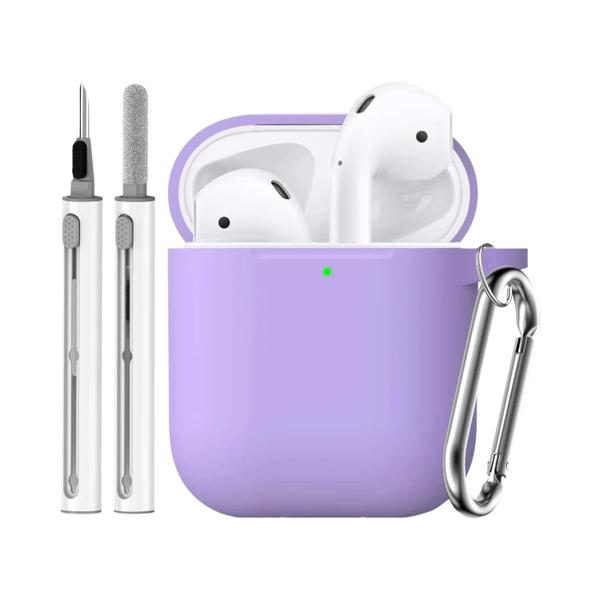 Imagem de Capa de Silicone para AirPods 1ª e 2ª Geração - com Kit de Limpeza