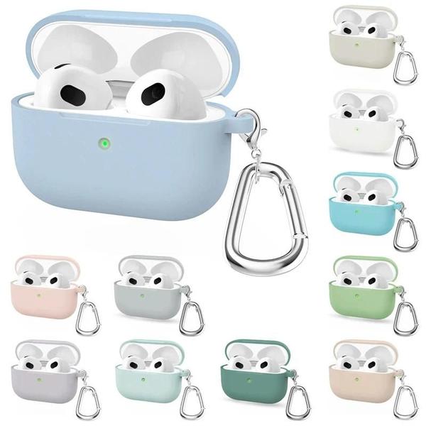 Imagem de Capa De Silicone Para Apple Airpods pro Sem Fio Bluetooth Fone De Ouvido Capa Acessórios