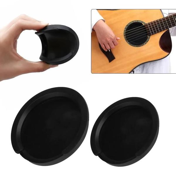 Imagem de Capa de Silicone para Buraco de Som de Guitarra - Reduz Ruído e Isola o Som