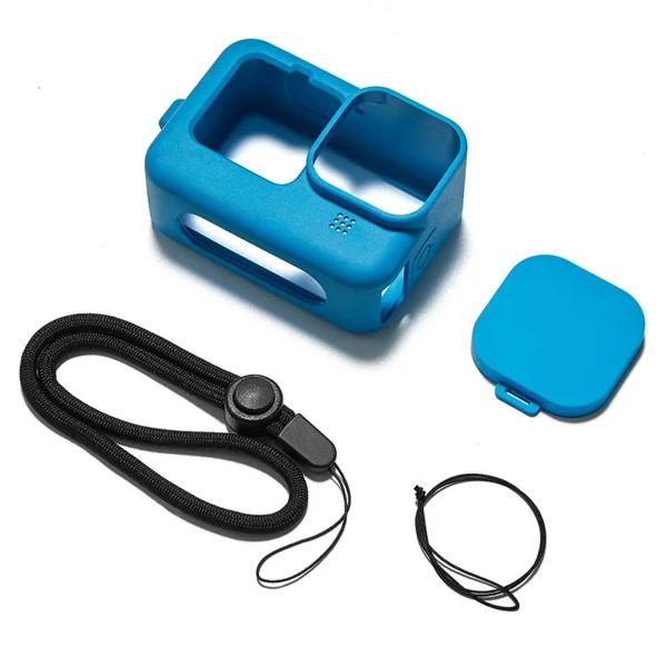 Imagem de Capa de Silicone para GoPro 9/10/11/12 e 13 Black - Azul