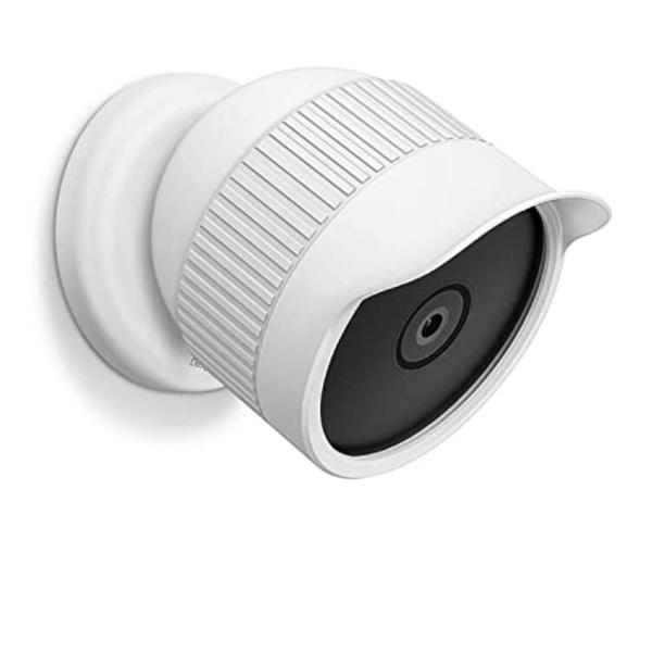 Imagem de Capa de silicone para uso externo e interno Nest Cam 2021 - branca