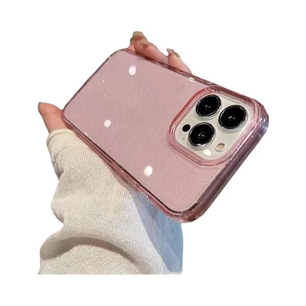 Imagem de Capa De Silicone Transparente Com Glitter Para iPhone 16 15 14 13 12 11 pro Max X XS Max XR 7 8 plus