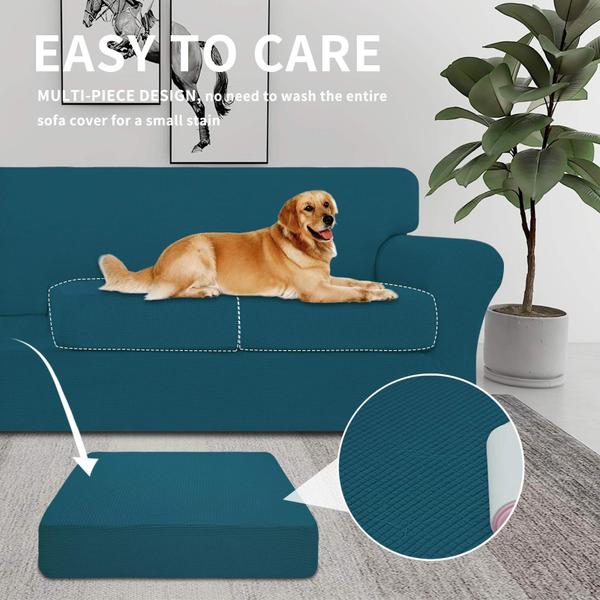 Imagem de Capa de sofá Easy-Going para cães, sofá elástico de 4 peças