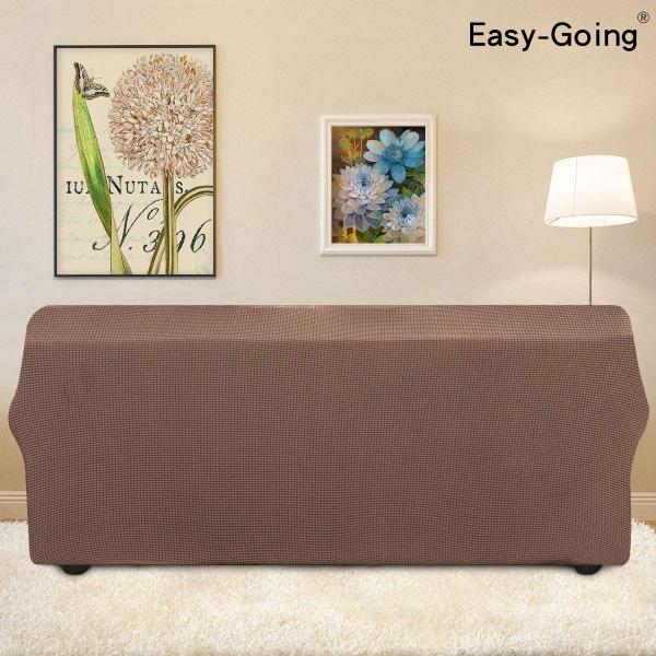 Imagem de Capa de sofá Easy-Going Stretch de 4 lugares, tecido superior