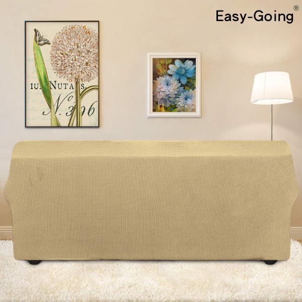 Imagem de Capa de sofá Easy-Going Stretch de 4 lugares, tecido superior