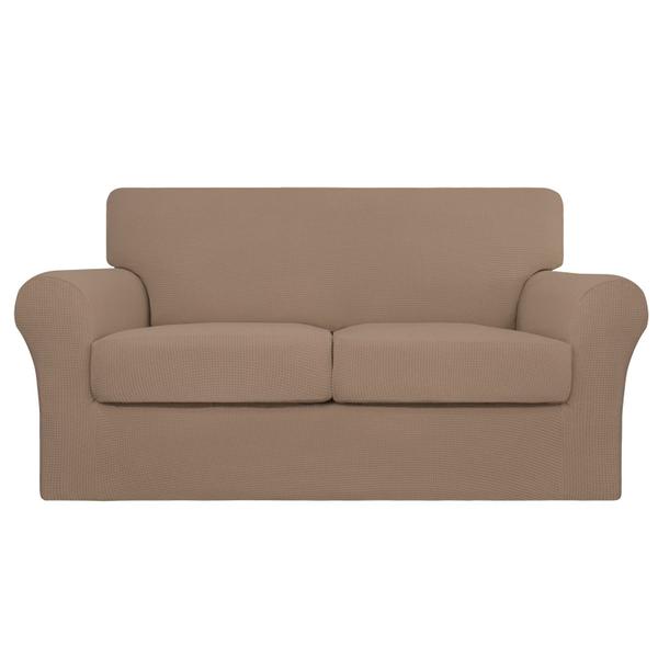 Imagem de Capa de sofá Easy-Going Stretch para Loveseat Camel