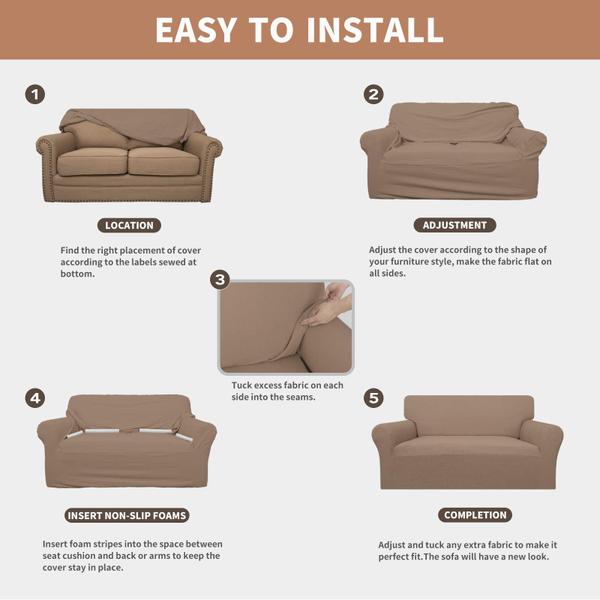 Imagem de Capa de sofá impermeável Easy-Going Global Sofa 100% impermeável