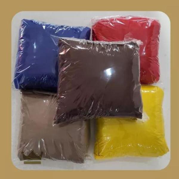 Imagem de Capa De Sofá Lisa Coladinha 2 E 3 Lugares  De Malha Gel Premium Super Resistente + 9 Fixadores Para Forro De Sofa